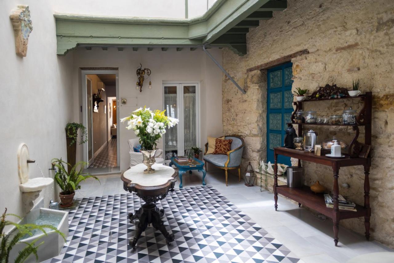 Casa Portus Gaditanus S XVIII Patio Andaluz El Puerto de Santa María Habitación foto