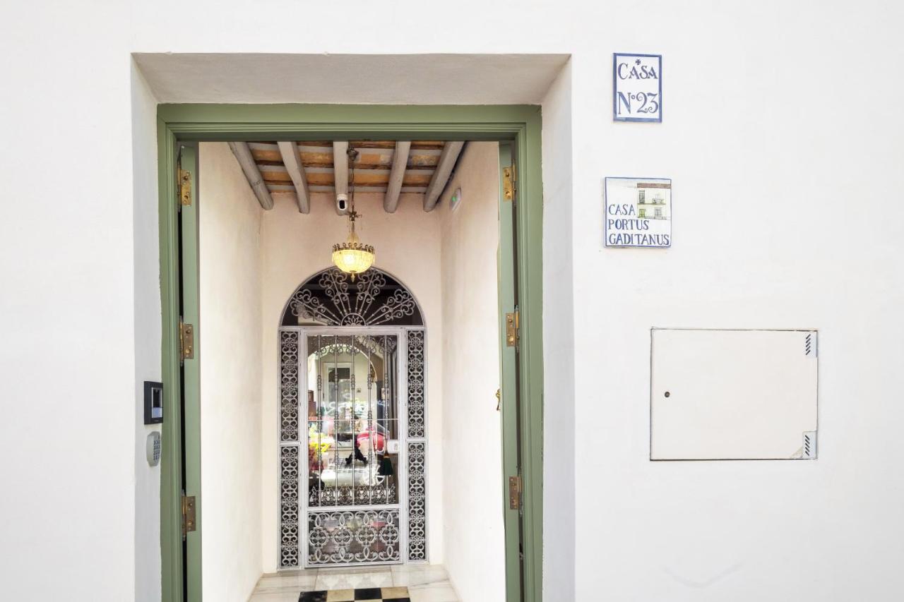 Casa Portus Gaditanus S XVIII Patio Andaluz El Puerto de Santa María Habitación foto
