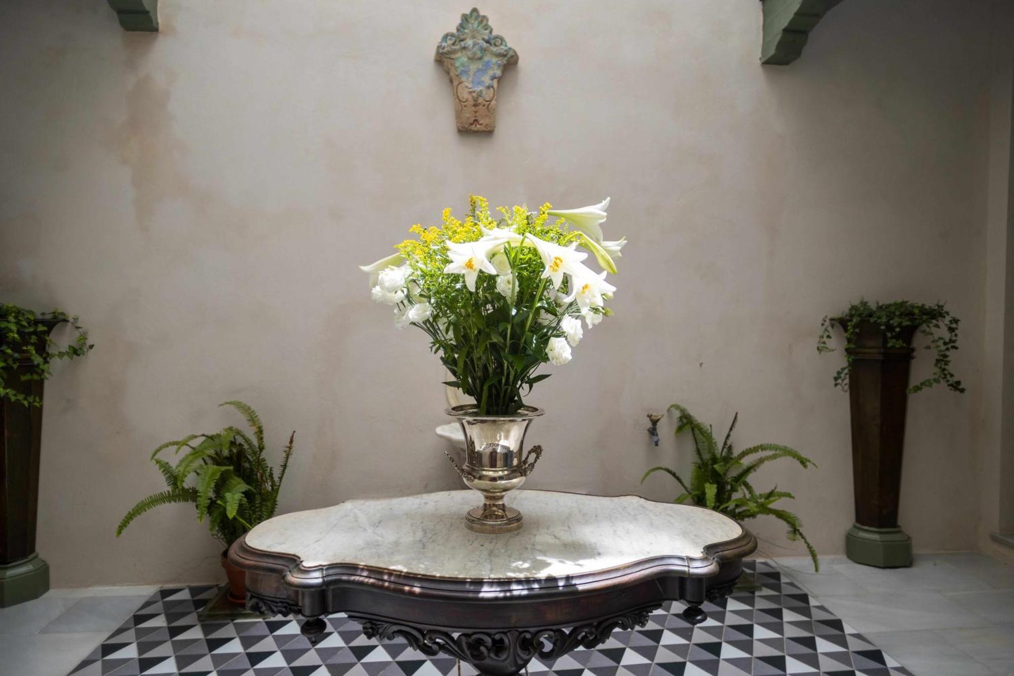 Casa Portus Gaditanus S XVIII Patio Andaluz El Puerto de Santa María Habitación foto