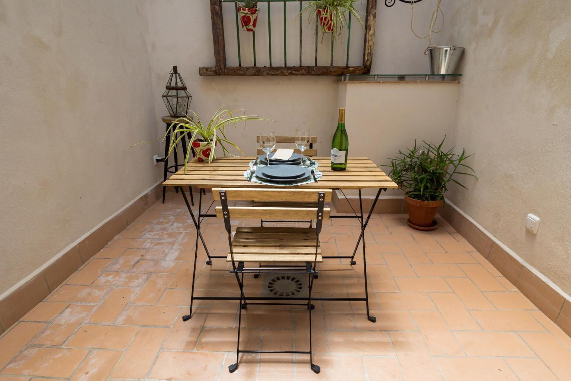Casa Portus Gaditanus S XVIII Patio Andaluz El Puerto de Santa María Habitación foto
