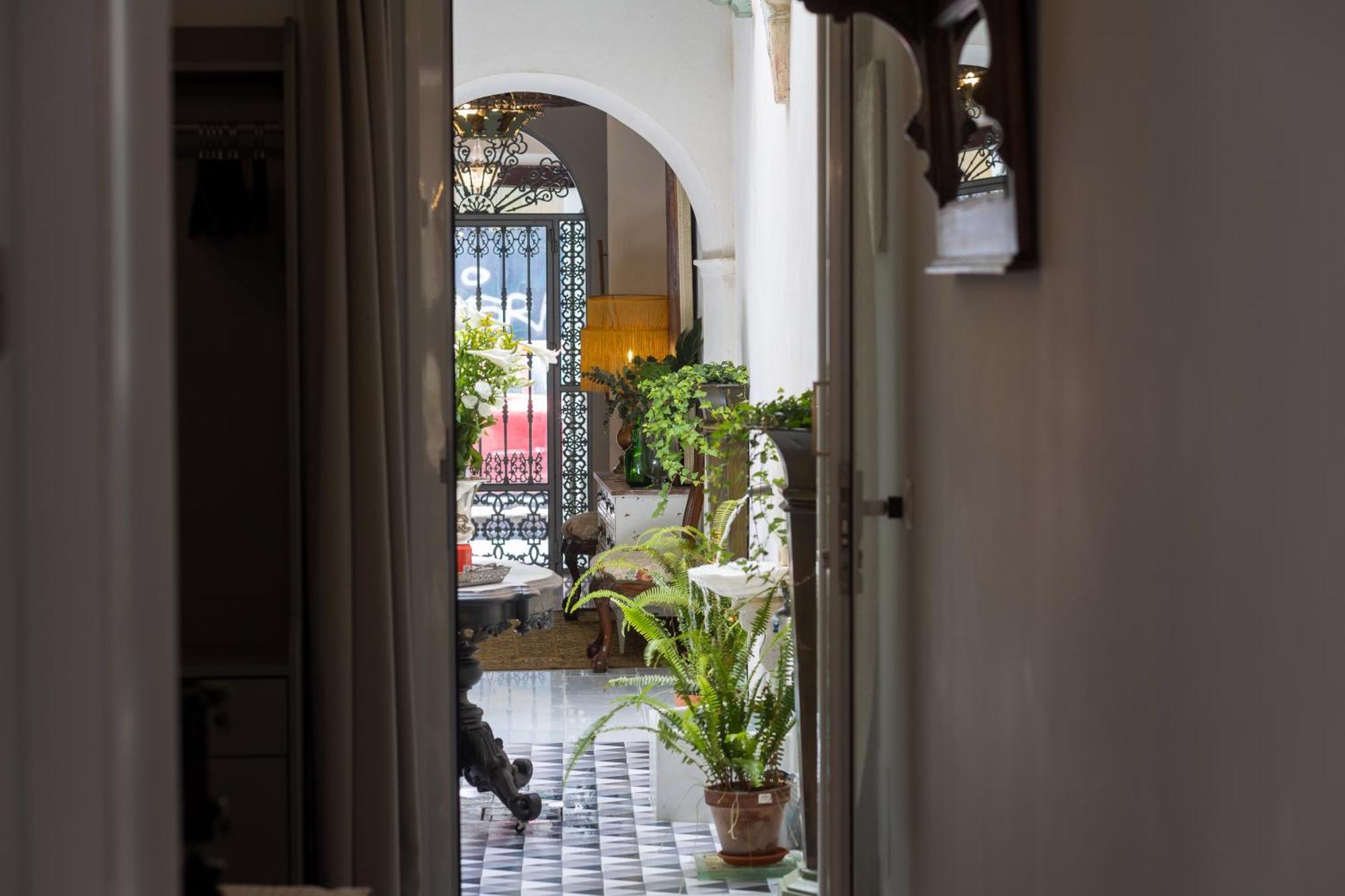 Casa Portus Gaditanus S XVIII Patio Andaluz El Puerto de Santa María Habitación foto